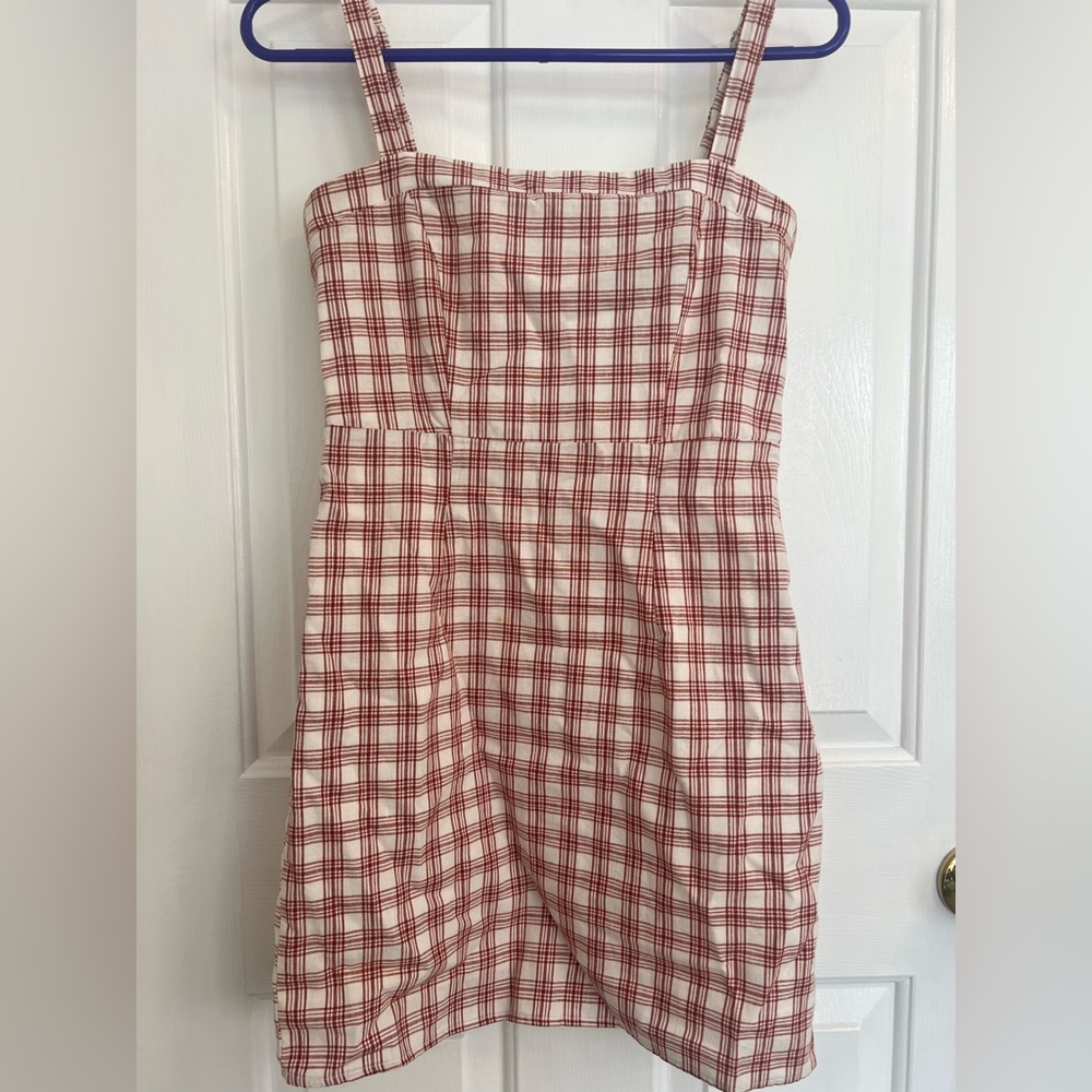 Forever 21 White and Red Mini Dress